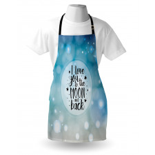 Stars Typography Dreamy Apron