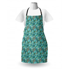 Tropic Floral Design Apron