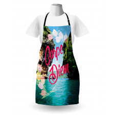 Carpe Diem Message Apron