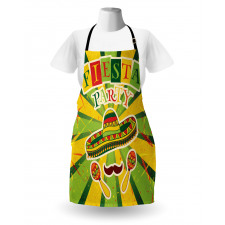 Maracas and Mustache Apron