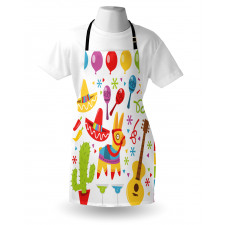 Party Pattern Cactus Apron