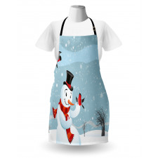 New Year's Eve Birds Apron