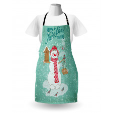 Happy New Year Apron