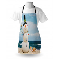 Winter Vacation Coastal Apron