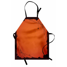 Grunge Scary Frame Apron