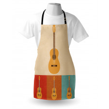 Acoustic Guitars Retro Apron