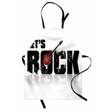 Let's Rock Grunge Fun Apron