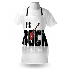 Let's Rock Grunge Fun Apron