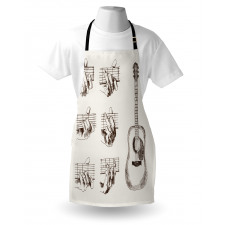 Sketch Chords Flamenco Apron