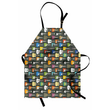 Music Themed Strings Apron