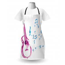 Watercolor Music Making Apron