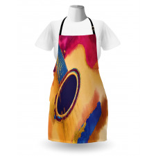 Abstract Strings Retro Apron