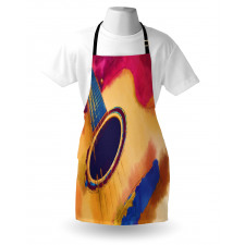 Abstract Strings Retro Apron