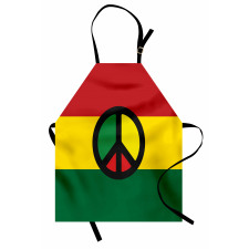 Reggae Culture Peace Apron