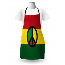 Reggae Culture Peace Apron