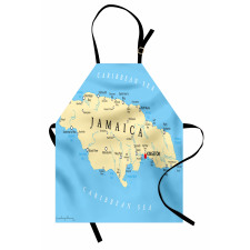 Caribbean Sea Tropic Apron