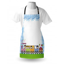 Train Children Apron