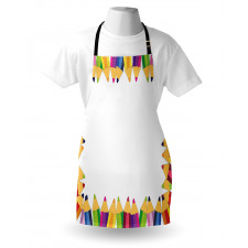 Colorful Pencils Apron