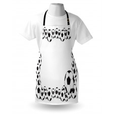 Football Frame Pattern Apron