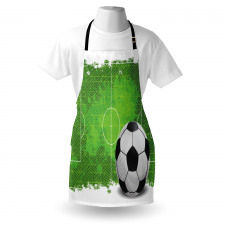 Grunge Football Design Apron