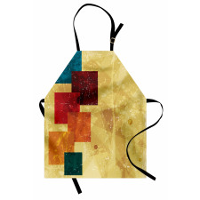 Grunge Squares Apron