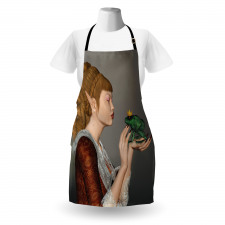 Princess Kissing Frog Apron