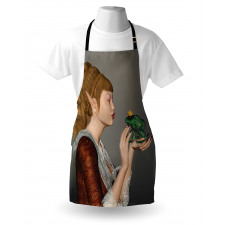 Princess Kissing Frog Apron