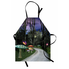 Enchanted Forest Castle Apron