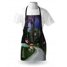 Enchanted Forest Castle Apron