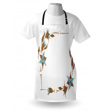 Floral Frame Apron