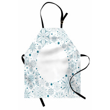 Xmas Snowflakes Apron