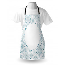 Xmas Snowflakes Apron