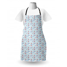 Ocean Themed Ship Apron