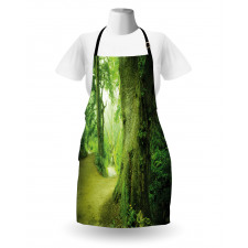 Wilderness Fantasy Theme Apron