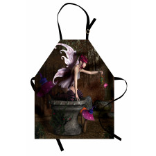 Mythical Creature Forest Apron