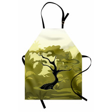 Japanese Jungle Apron