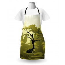 Japanese Jungle Apron