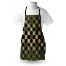 Halftone Circles Apron