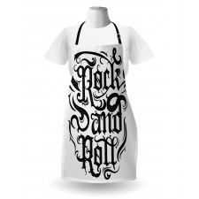 Vintage Rock 'n' Roll Apron