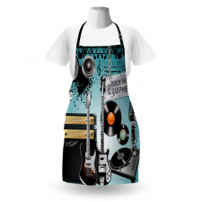 Records Speakers Apron