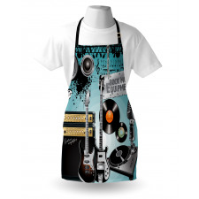 Records Speakers Apron