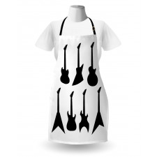 Guitar Silhouettes Apron