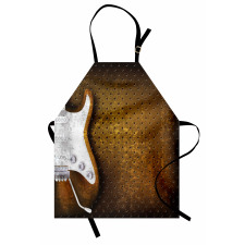 Grunge Dots Guitar Apron