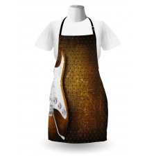 Grunge Dots Guitar Apron