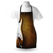 Grunge Dots Guitar Apron