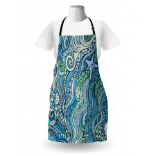 Underwater Wildlife Ethnic Apron