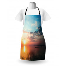 Dreamlike Twilight Scenery Apron