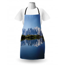 Mont Blanc Alps France Apron