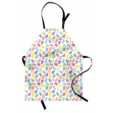 Dots and Lines Math Apron