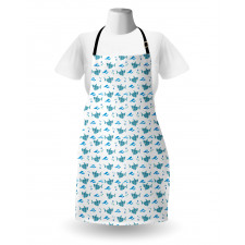 Watercolor Silly Animals Apron